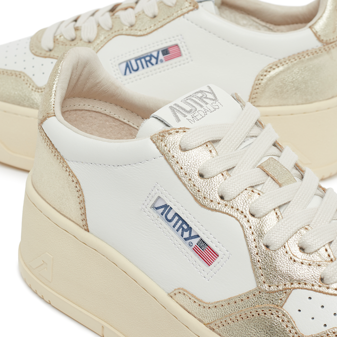 Autry Wmns Medalist Platform gold 84226 6