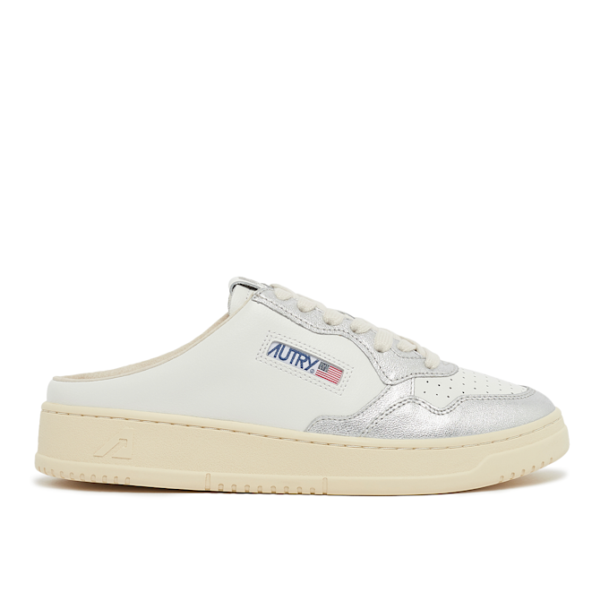 Autry Wmns Medalist Mule blanc 84227 2