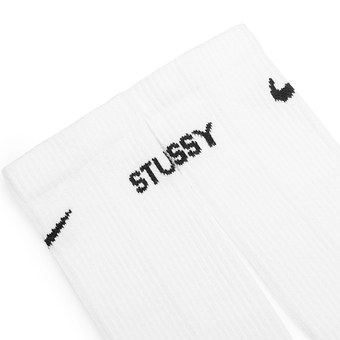 Nike x Stüssy NRG Everyday Plus Cushioned Crew Socks (3 Pack) white 84233 4
