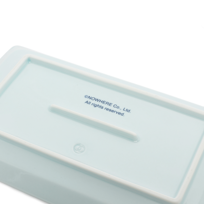 A Bathing Ape Hasamiyaki Square Plate blauw 84390 3