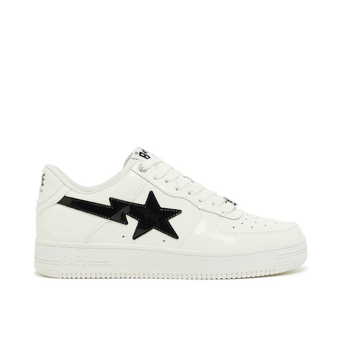 A Bathing Ape Wmns Bape Sta #2 L white 84394 2
