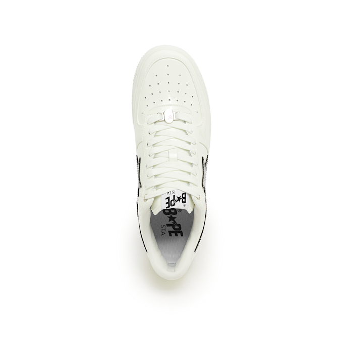 A Bathing Ape Wmns Bape Sta #2 L white 84394 4