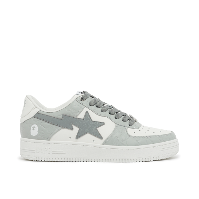 A Bathing Ape Wmns Bape Sta #4 L grey 84398 2