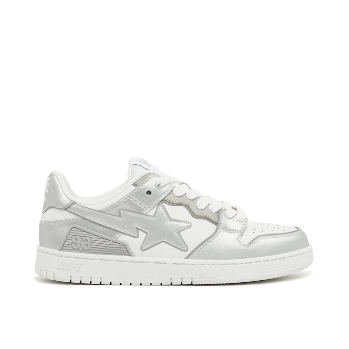 A Bathing Ape Wmns Bape Sk8 Sta #4 L weiß 84407 2