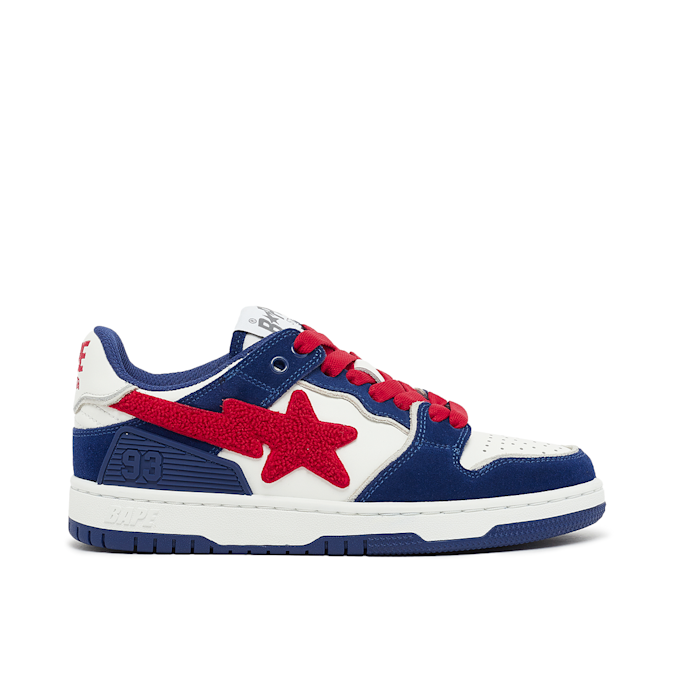 A Bathing Ape Wmns Bape Sk8 Sta #4 L bleu 84408 2