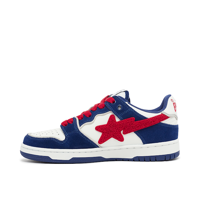 A Bathing Ape Wmns Bape Sk8 Sta #4 L bleu 84408 3
