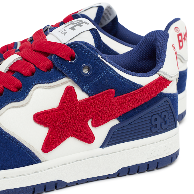 A Bathing Ape Wmns Bape Sk8 Sta #4 L bleu 84408 5