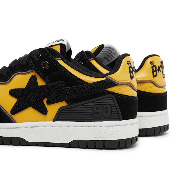 A Bathing Ape Wmns Bape Sk8 Sta #4 L yellow 84410 5