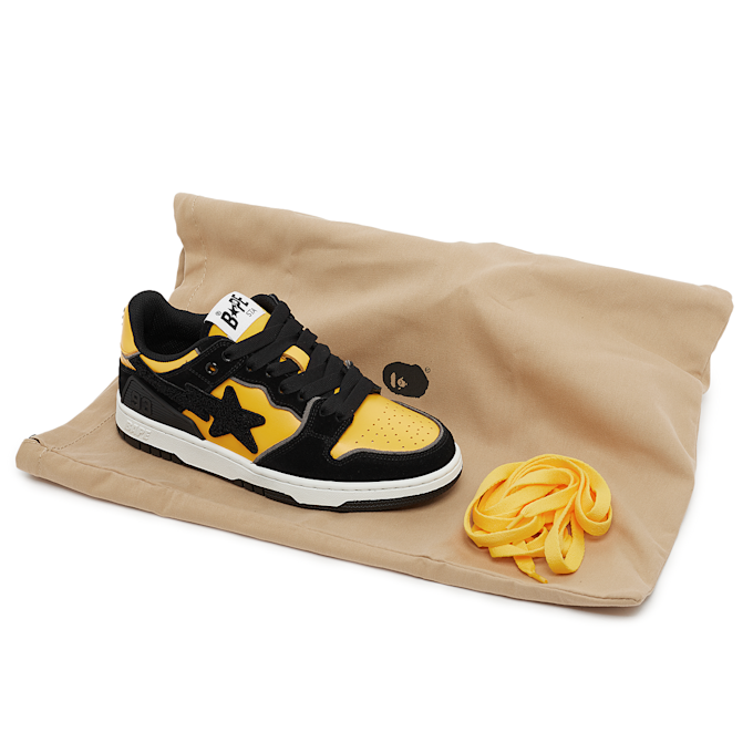 A Bathing Ape Wmns Bape Sk8 Sta #4 L gelb 84410 7