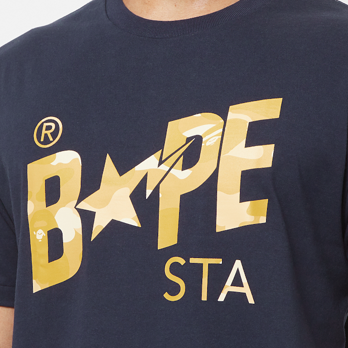 A Bathing Ape Color Camo Bape Sta Logo Tee M blue 89953 6