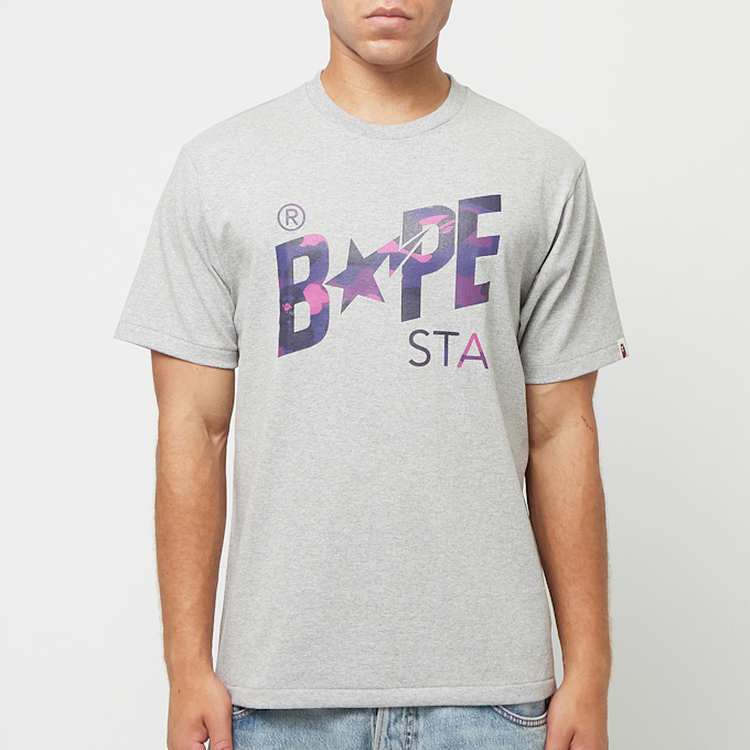 A Bathing Ape Color Camo Bape Sta Logo Tee M grey 88045 2