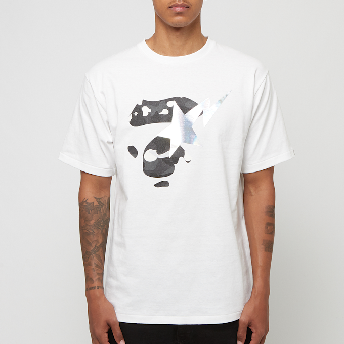A Bathing Ape City Camo Ape Face Sta T-Shirt white 86731 2