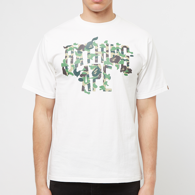 A Bathing Ape ABC Camo Rebuild NYC Logo Tee white 90486 2