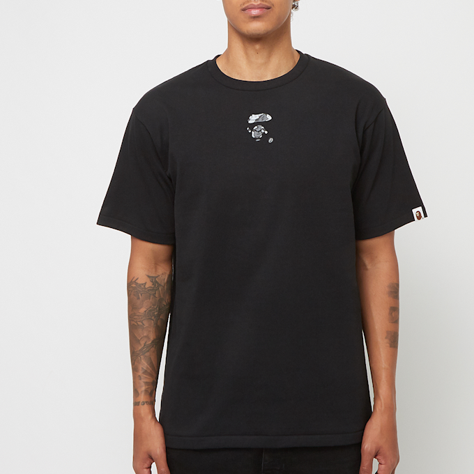 A Bathing Ape Liquid Camo Small Ape Face T-Shirt schwarz 86733 2