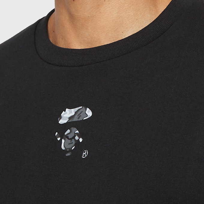 A Bathing Ape Liquid Camo Small Ape Face T-Shirt schwarz 86733 6