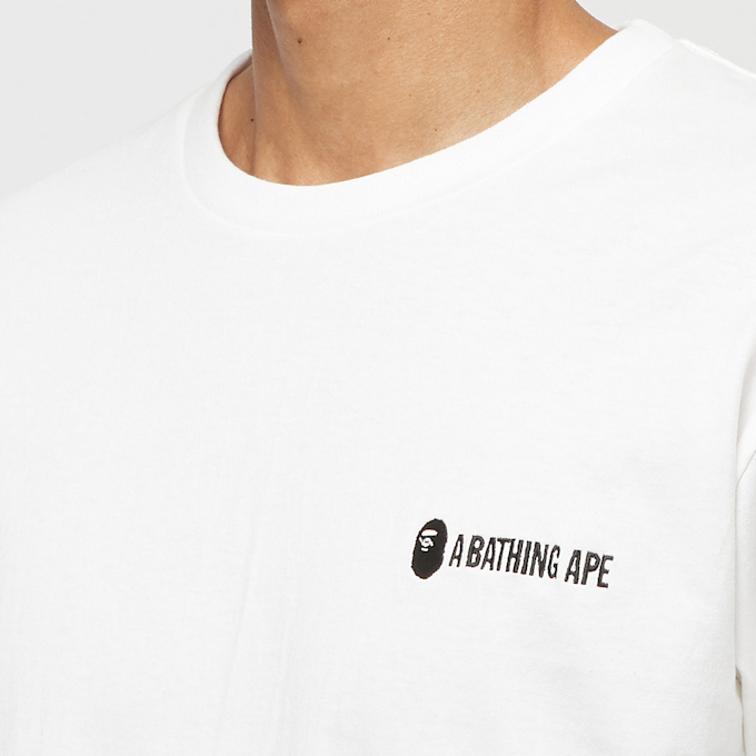 A Bathing Ape Small Logo T-Shirt weiß 88932 5