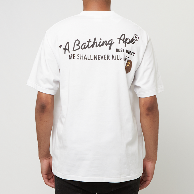 A Bathing Ape Hand Draw BAPE Tee blanc 90253 4