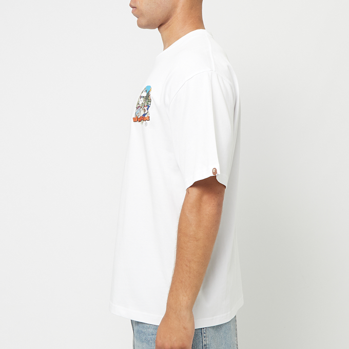 A Bathing Ape Comic Art Ape Head T-Shirt white 84737 3