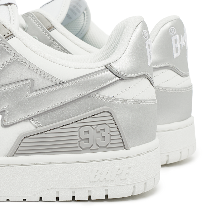 A Bathing Ape Bape Sk8 Sta #4 M1 blanc 86747 5
