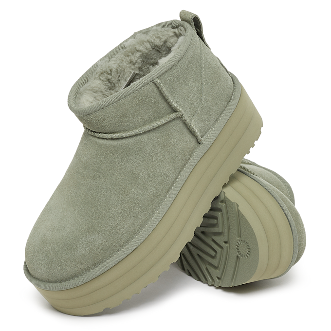 UGG Wmns Classic Ultra Mini Platform vert 89295 7