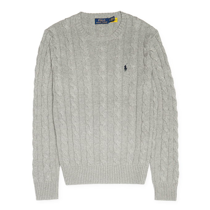 Polo Ralph Lauren Longsleeve Driver Pullover grau 89960 1