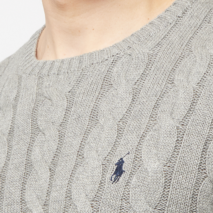 Polo Ralph Lauren Longsleeve Driver Pullover grau 89960 5