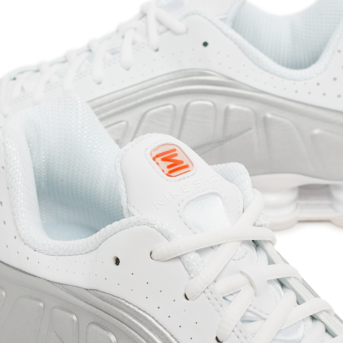 Nike Shox R4 "White Metallic" wit 84816 6