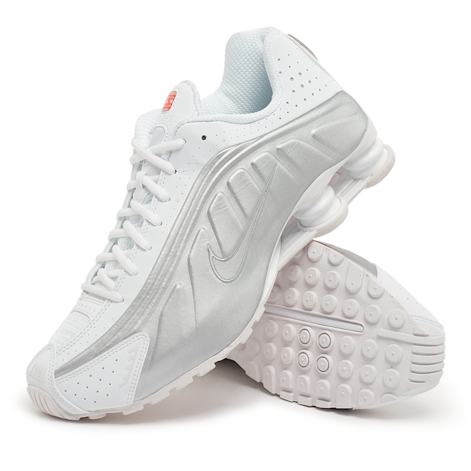 Nike Wmns Shox R4 "White Metallic" white 89356 7