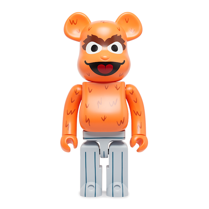 Medicom Bearbrick Oscar The Grouch 1000% oranje 84819 1