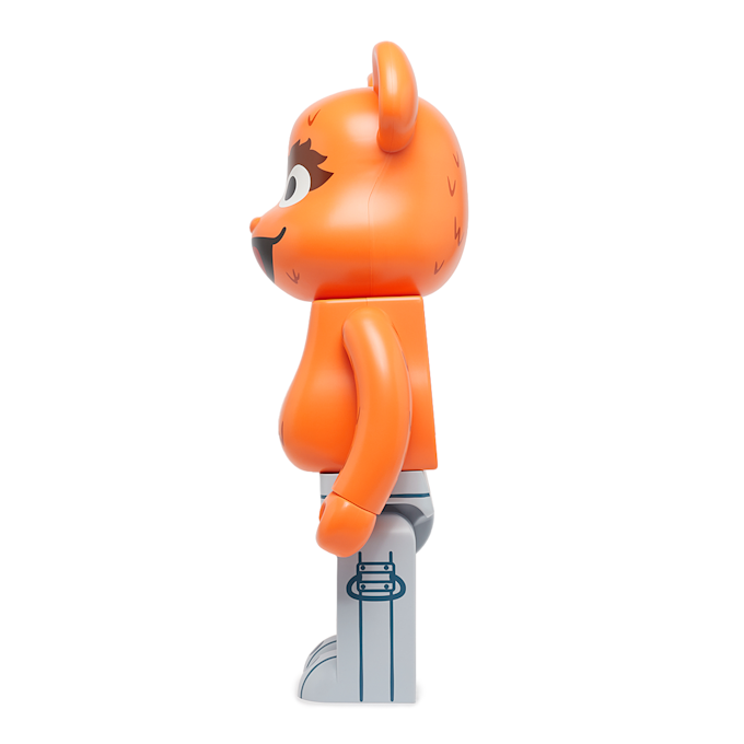 Medicom Bearbrick Oscar The Grouch 1000% orange 84819 2