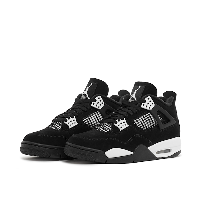 Jordan Wmns Air Jordan 4 Retro "White Thunder" black 88086 1