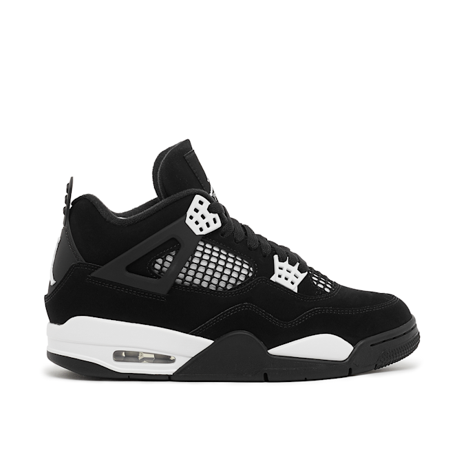 Jordan Wmns Air Jordan 4 Retro "White Thunder" black 88086 2