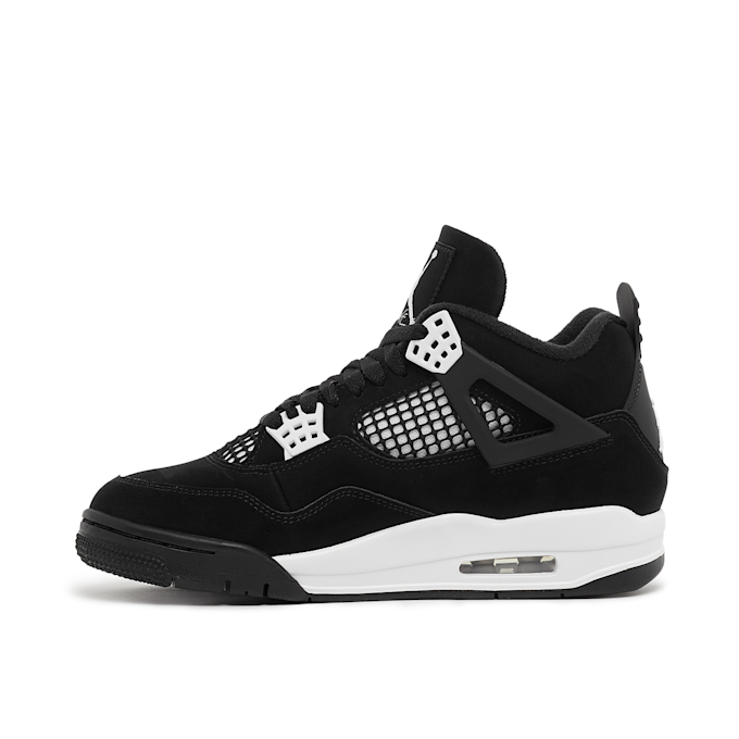 Jordan Wmns Air Jordan 4 Retro "White Thunder" black 88086 3