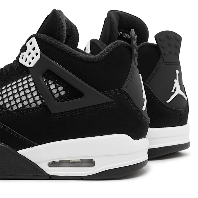Jordan Wmns Air Jordan 4 Retro "White Thunder" black 88086 5