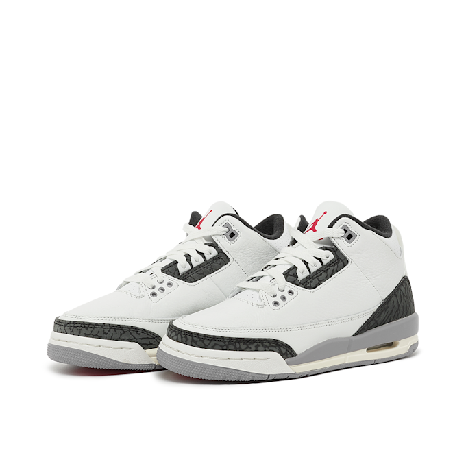 Jordan Air Jordan 3 Retro "Cement Grey" (GS) blanc 84838 1