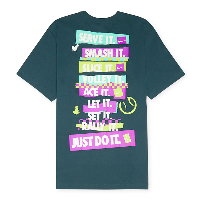 Nike Court Dri-FIT Tennis T-Shirt blau 84843 1