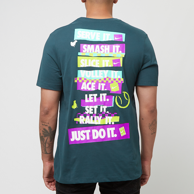 Nike Court Dri-FIT Tennis T-Shirt blau 84843 4
