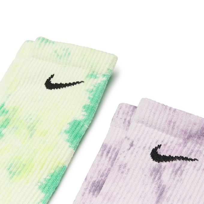 Nike Tie Dye Dri-Fit Everyday Plus Socks (2 Pack) multicolore 90262 3