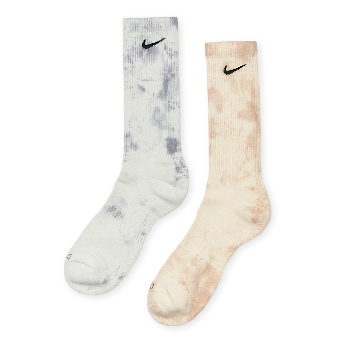 Nike Tie Dye Dri-Fit Everyday Plus Socks (2 Pack) multi-colour 84844 1