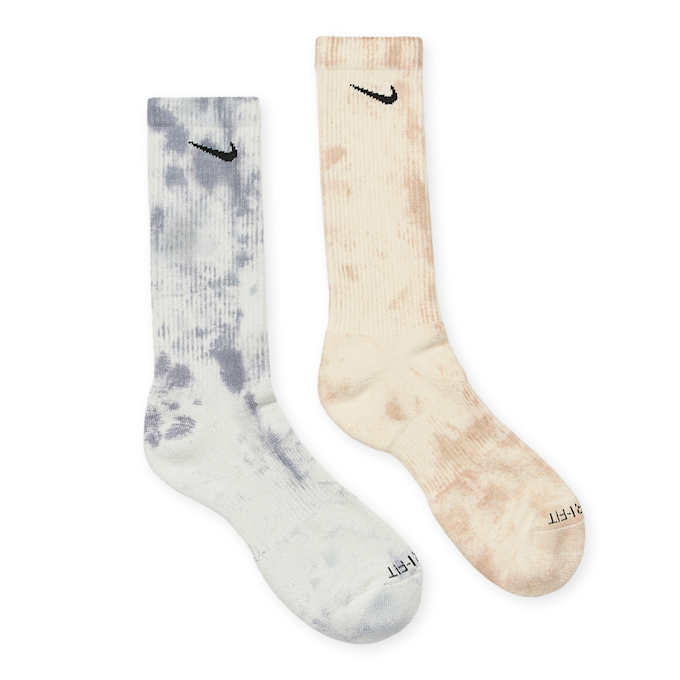Nike Tie Dye Dri-Fit Everyday Plus Socks (2 Pack) multi-colour 84844 2