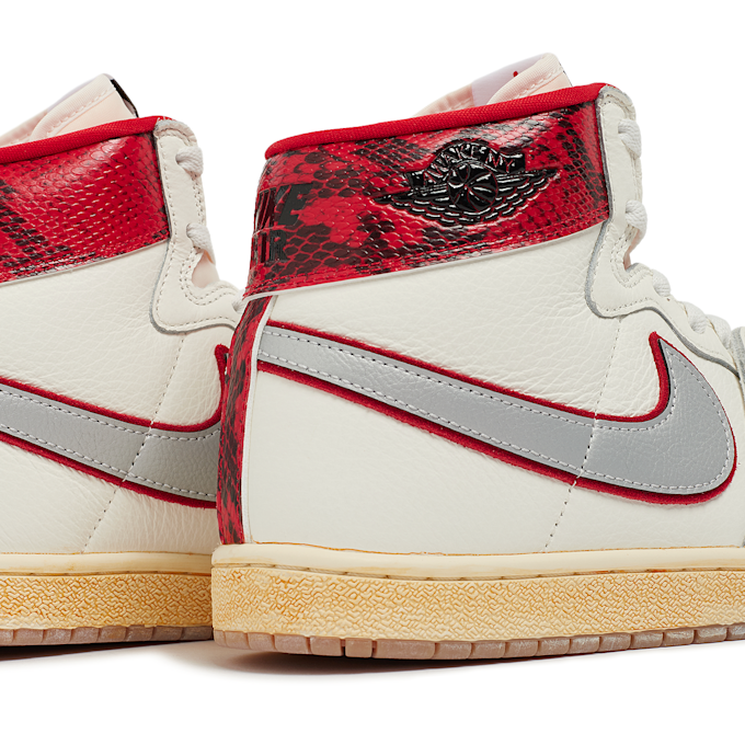Jordan x Awake NY Wmns Air Ship "University Red" beige 84878 6