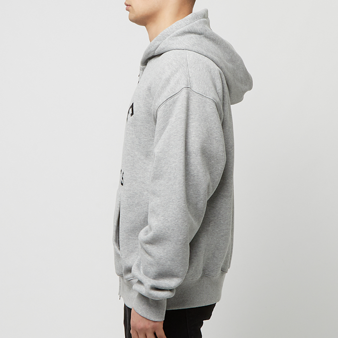 Pleasures x N.E.R.D. Applique Zip Up Hoodie grau 84881 3