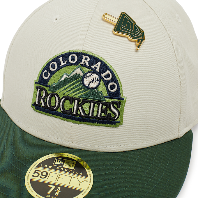 New Era MLB Pin 59Fifty® LP Colorado Rockies beige 84906 5