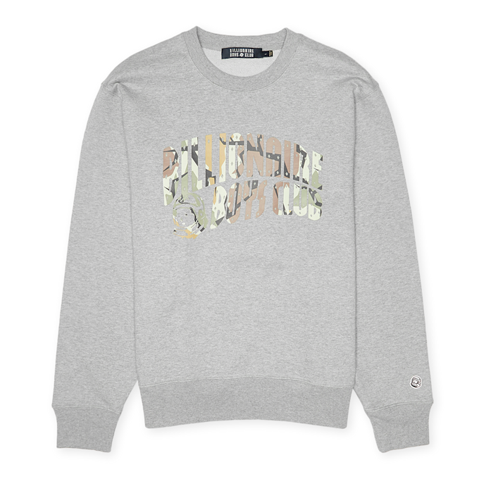 Billionaire Boys Club Camo Arch Logo Crewneck grau 89579 1