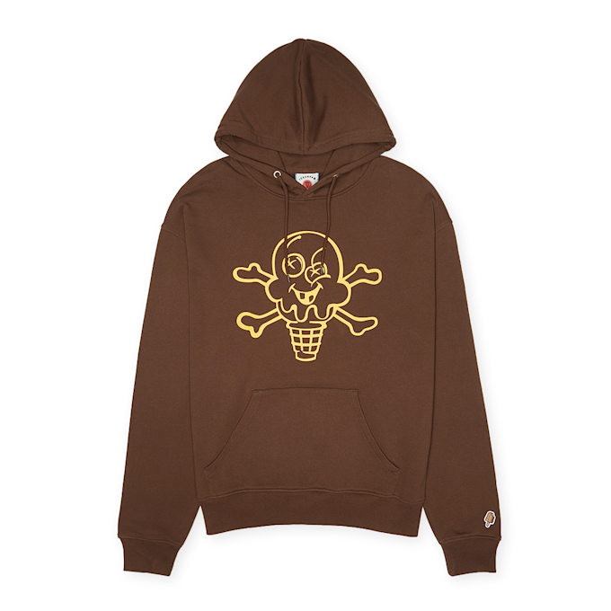 ICECREAM Cones And Bones Hoodie brown 89580 1