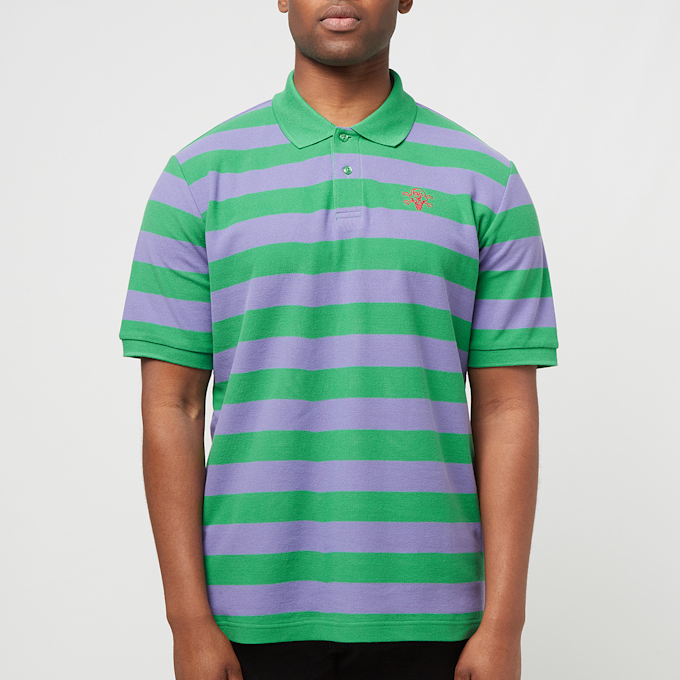 ICECREAM Striped Polo grün 86893 2