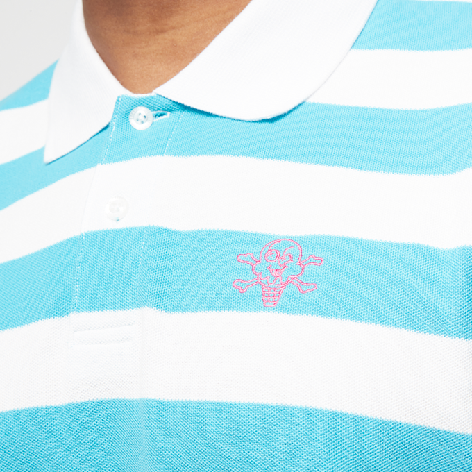 ICECREAM Striped Polo blue 89011 4