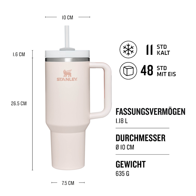Stanley The Quencher H2.O FlowState™ Tumbler 1.18L rose 87498 5