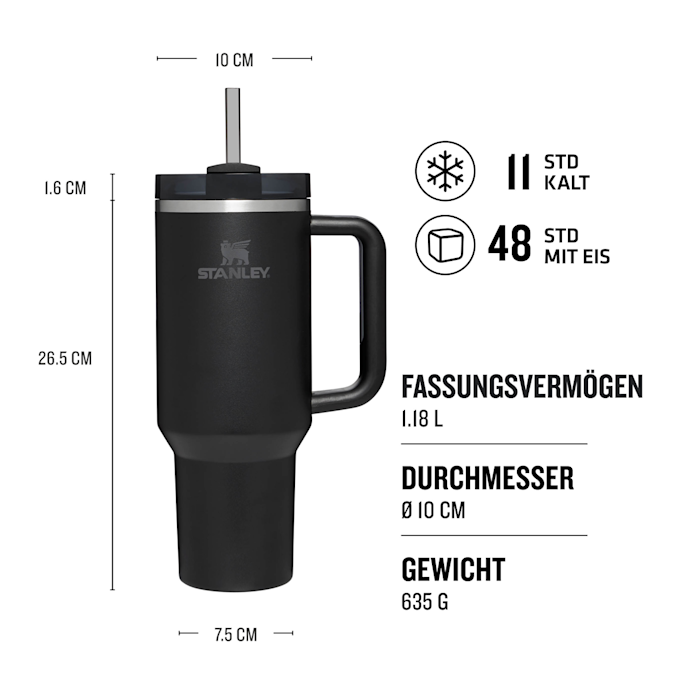 Stanley The Quencher H2.O FlowState™ Tumbler 1.18L noir 90123 5