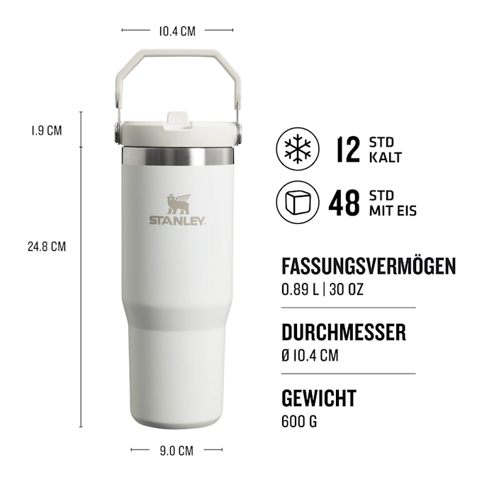 Stanley The IceFlow Flip Straw Tumbler 0.9L white 89781 4